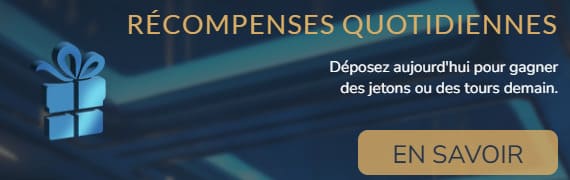 Limitless Casino récompenses quotidiennes